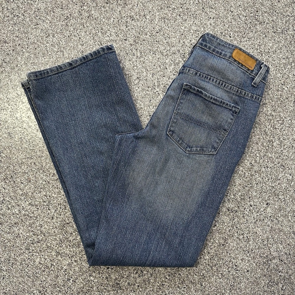 Tommy Hilfiger Jeans Womens 8 29x31 Mid Rise Straight Leg Vintage Medium Wash